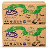 Wex Dispenser Peçete 2 Koli Toplam 36 Paket, 250 Yaprak, 2 Katlı, %100 Selüloz
