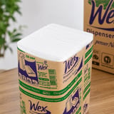 Wex Dispenser Peçete 2 Koli Toplam 36 Paket, 250 Yaprak, 2 Katlı, %100 Selüloz