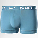 Nike Dri Fit Ultra Stretch 3 Pack Micro 3 lü Paket Kısa Boxer Mavi Yeşil Lacivert