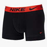 Nike Dri Fit Ultra Stretch 3 Pack Micro 3 lü Paket Kısa Boxer Siyah Kırmızı Beyaz