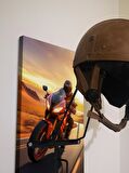 Motosiklet Kask Askısı, Motor Kask Askısı, Bajaj, Gogo, Andes, Ls2, Axxis, Nexx vb GG91