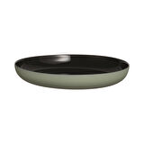 VICKY TEMPERLİ YEŞİL&SİYAH SERVİS TABAĞI 25 CM LUMİNARC