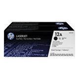 Hp Q2612AD (12A) Kutusu Hasarlı Siyah Orjinal Multi Paket Toner