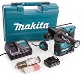 Makita HR166DWAE1 Çift Akülü Kırıcı Delici 10.8V 2.0Ah 74 Parça