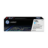 Hp CE321A (128A) Kutusu Hasarlı Mavi Orjinal Toner