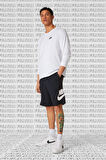 Nike Sportswear Club Futura French Terry Alumni Short Erkek Şort Siyah