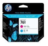 Hp 761 Ch646A Kırmızı Ve Mavi Baskı Kafası
