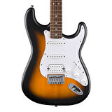 Squier Debut Stratocaster HSS Sabit Köprü Laurel Klavye 2 Ton Sunburst Elektro Gitar