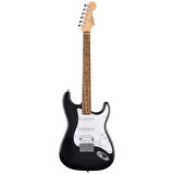 Squier Debut Stratocaster HSS Sabit Köprü Laurel Klavye Black Elektro Gitar