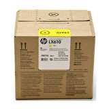 Hp Cn672A Lx610 Sarı Lateks Mürekkep Kartuşu L65500 / Lx850