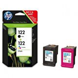 Hp 122 Cr340He Birleşik Siyah Kartuş