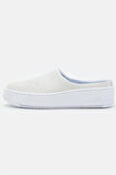 Nike Air Force 1 Lover XX Leather Sneaker Kadın Hakiki Deri Terlik Kırık Beyaz