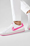 Nike Court Vintage Majestic Leather Sneaker Hakiki Deri Günlük Spor Ayakkabı Beyaz Pembe