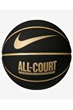 Nike Everyday All Court 8P Deflated  7 Numara Basketbol Topu Siyah N.100.4369.070.07