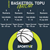 Everyday All Court 8P Unisex Beyaz Basketbol Topu N.100.4369.425.07