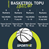 Everyday All Court 8P Deflated Unisex Turuncu Basketbol Topu N.100.4369.810.07