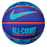 Everyday All Court 8P Unisex Mavi Basketbol Topu N.100.4370.534.07