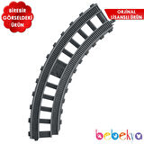 Orjinal Thomas & Friends Ek Ray Seti KAVİSLİ DÖNER RAY Thomas Trenler İçin Ek Yol Seti DÖNER RAY