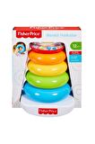 Fisher Price Renkli Halkalar Üst Üste Dizilebilir 5 Adet GJY49 Bebek Oyunncakları