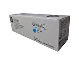 Hp CE411AC (305A) Kutusu Hasarlı Mavi Orjinal Toner