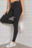 Nike Dri Fit Victory Baselayer Black Leggings Toparlayıcı Kadın Taytı Siyah