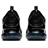 Nike Air Max 270 Unisex Sneaker Black-White Swoosh Günlük Spor Ayakkabı Siyah-Beyaz Swoosh