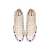 Converse Chuck Taylor All Star Bilekli Sneaker Kanvas Boğazlı Ayakkabı Krem 159484C