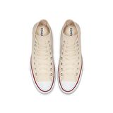 Converse Chuck Taylor All Star Bilekli Sneaker Kanvas Boğazlı Ayakkabı Krem 159484C