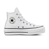 Converse Chuck Taylor All Star Leather Platform Kadın Günlük Ayakkabı 561676C Beyaz