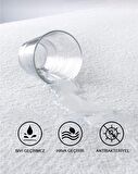 AY Home Micro Fit 90 x 190 Su Geçirmez Alez Beyaz