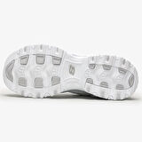 Skechers Summits Air Cooled Memory Foam D'lites Fresh Start Leather Sneaker Hakiki Deri Hafızalı Taban Günlük Spor Ayakkabı Beyaz