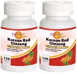 Kırmızı Kore Ginsengi 2x120 Tablet Korean Red Ginseng