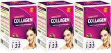 Powder Collagen 3x300 Gr Type 1-2-3 Dmae Hyarunonic Acid Toz Kolajen Tip 1-2-3