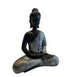 Oturan Buda Biblo Siyah