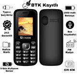 Mobile - Çift Sım Kartlı, Yerli Üretim Tuşlu Telefon (Uz Türkiye Garantili)
