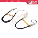 Volvo S40 V40 MK1 644 645 1995-2004 4/5-Kapı 30623453 İçin Elektrikli Arka Sağ Cam Kriko Tamir Seti