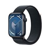 Apple Watch Series 9 GPS 45mm Gece Yarısı Alüminyum Kasa ve Gece Yarısı Spor Loop - MR9C3TU/A