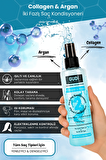  Collagen & Argan İçerikli Çift Fazlı Saç Bakım Fön Suyu 250 ml-Yenileyici ve Dengeleyici