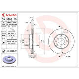 FREN DISKI ON HAVALI HONDA CIVIC 1.4 1.5 1992-2000 240×4
