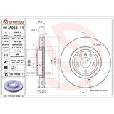 FREN DISKI ON MERCEDES 166-292  2013