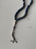 925 ayar gümüş lapis lazuli tesbih
