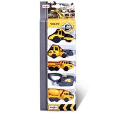 Maisto 7.5 Cm. Volvo İş Makineleri 5'Li Paket