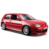 Maisto 1:24 Volkswagen Golf R32 Model Araba - Kırmızı