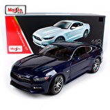 Maisto 1:18 2015 Ford Mustang GT Exclusive Model Araba - Lacivert