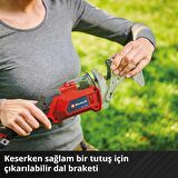 Einhell Akülü Budama Testeresi GE-GS 18/150 Li-Solo Power X-Change (18V, max. 100 mm kesim kalınlığı, 20 mm kaldırma yüksekliği, çıkarılabilir dal braketi, 2x testere bıçağı dahildir, akü dahil değildir) - 3408290
