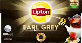 Lipton Earl Grey Bergamot Demlik Poşet Siyah Çay 100'lü 