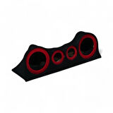 Universal Kırmızı Renkli Halkalı Pandizot 16 cm