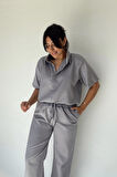 Gri Jogger Pijama Takımı