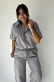 Gri Jogger Pijama Takımı