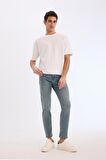 DeFacto Slim Tapered Fit Dar Kalıp Normal Bel Daralan Paça Jean Pantolon E7108AX25SPNM28